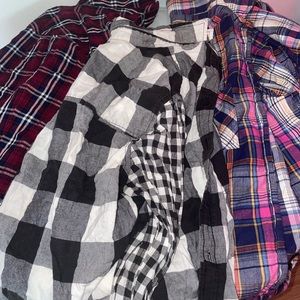 Long sleeve shirts with different pattern